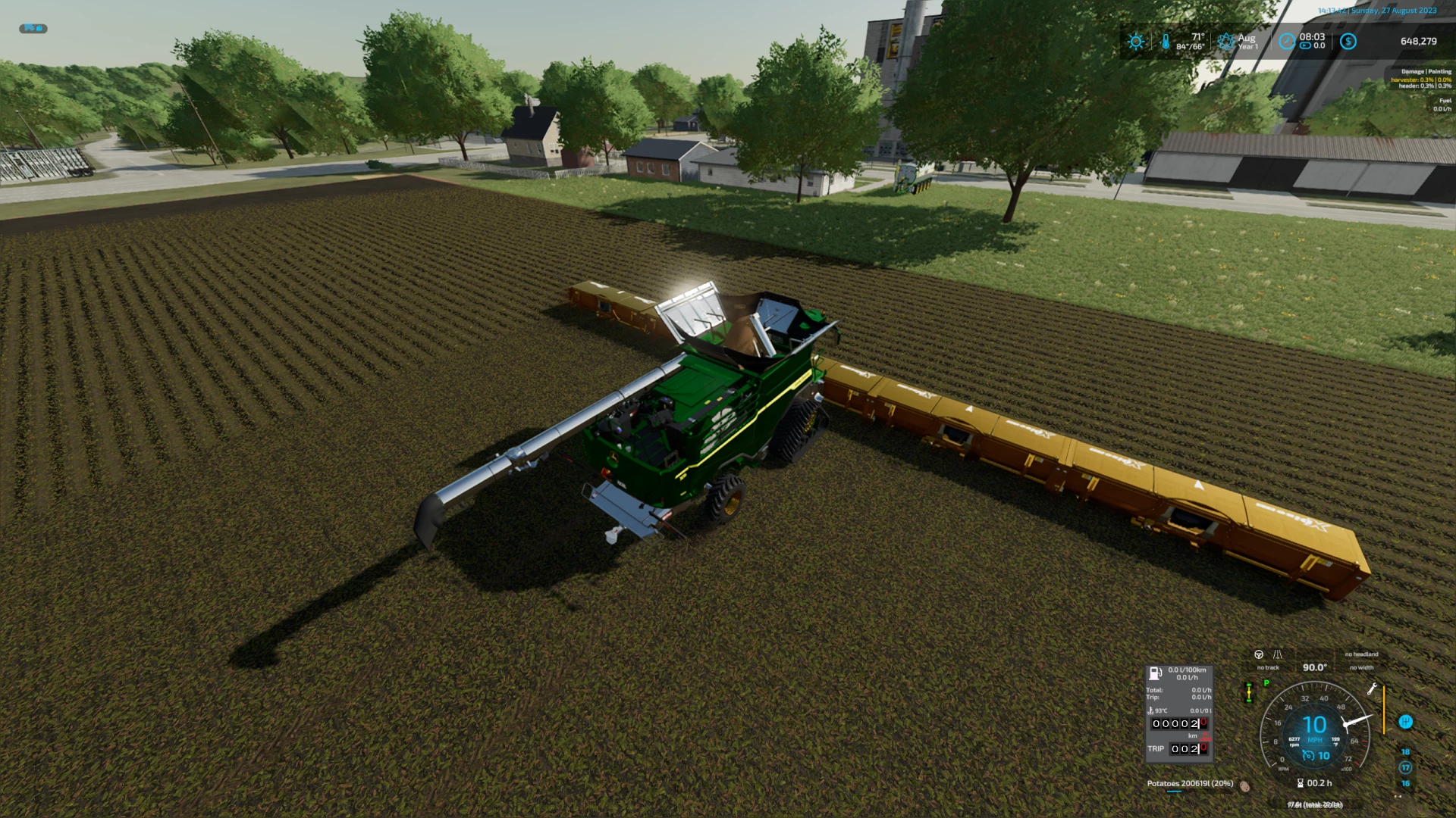 Krone XDisc620 Root Crop 30m-(98.5ft.)