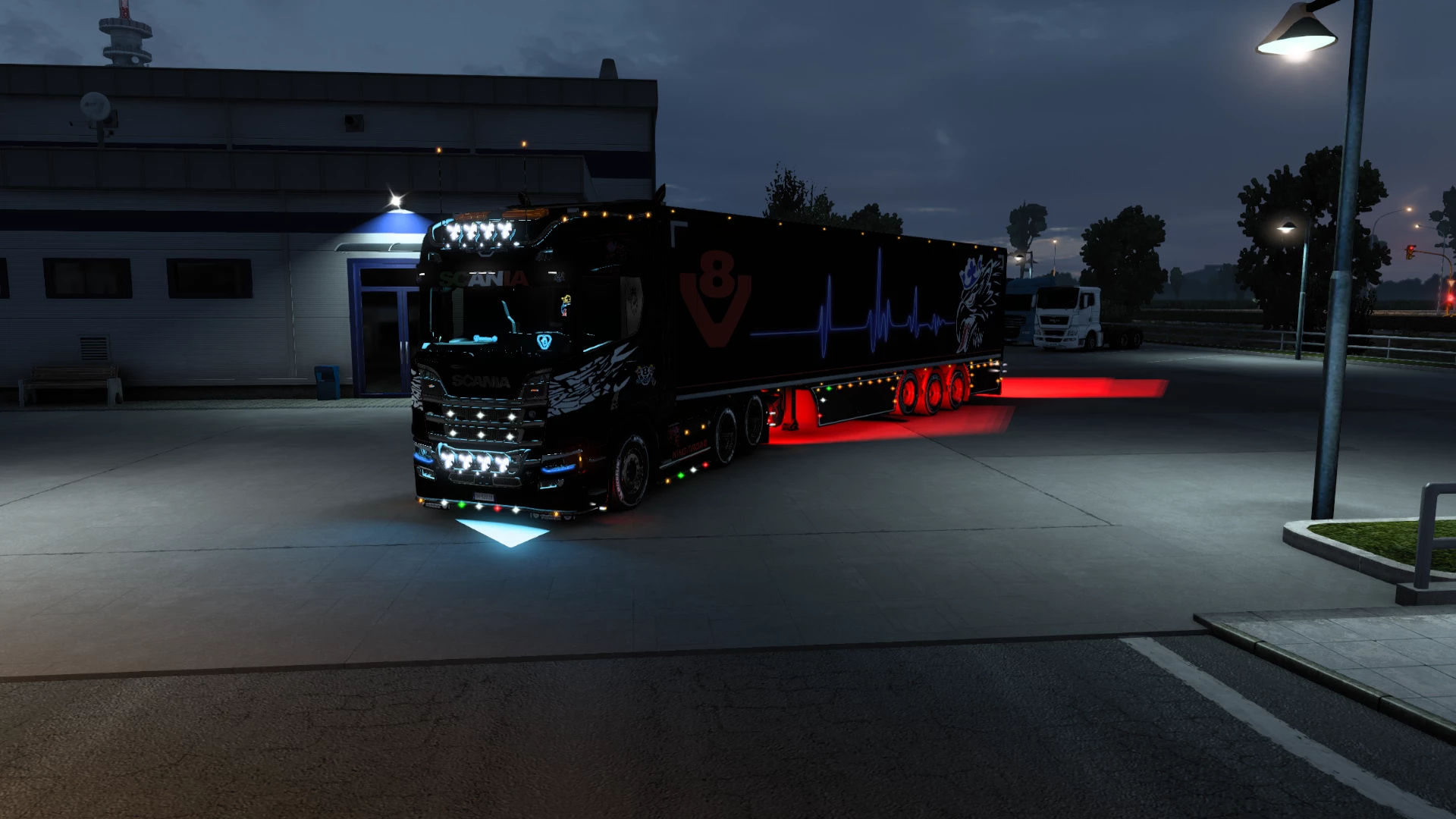 black scania r next gen
