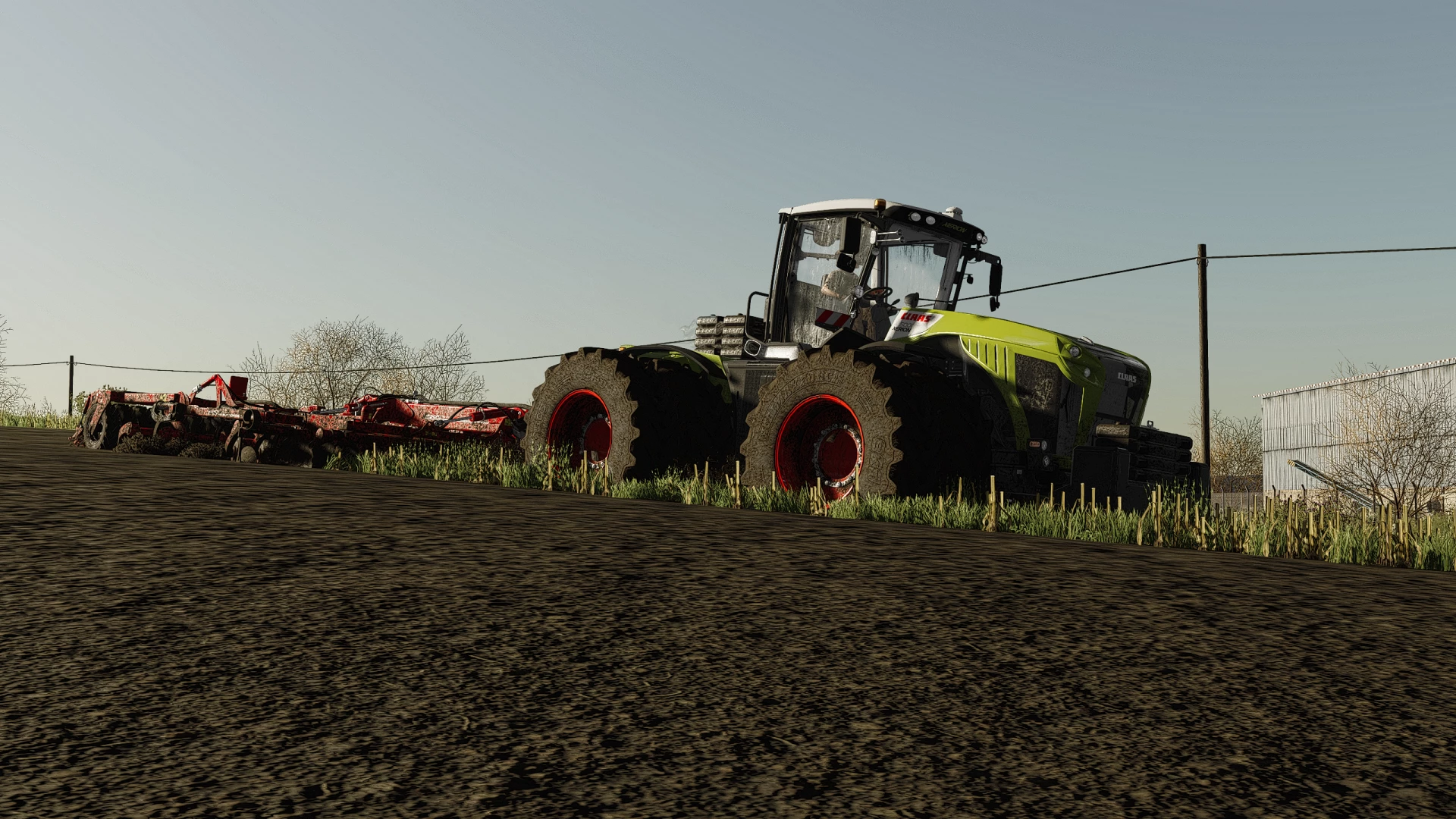 Cultivating after heavy rain