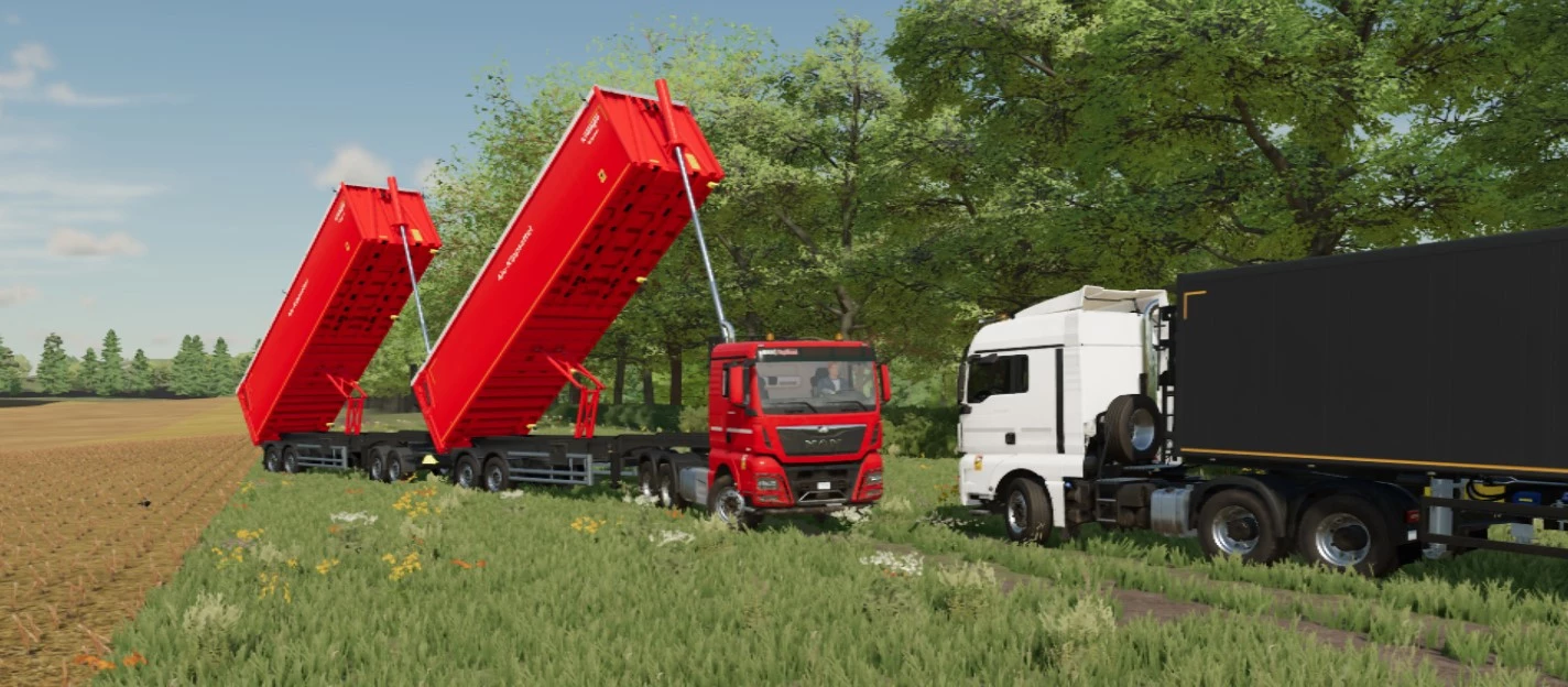 MAN TGX 640cv 6x4  / Krampe SKS Pack