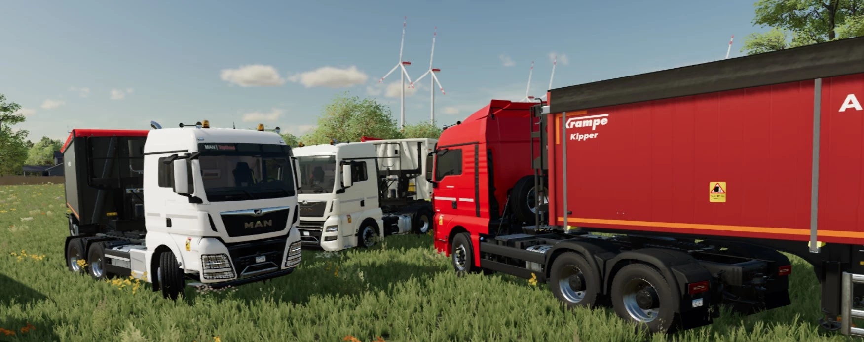 MAN TGX 640cv 6x4  / Krampe SKS Pack