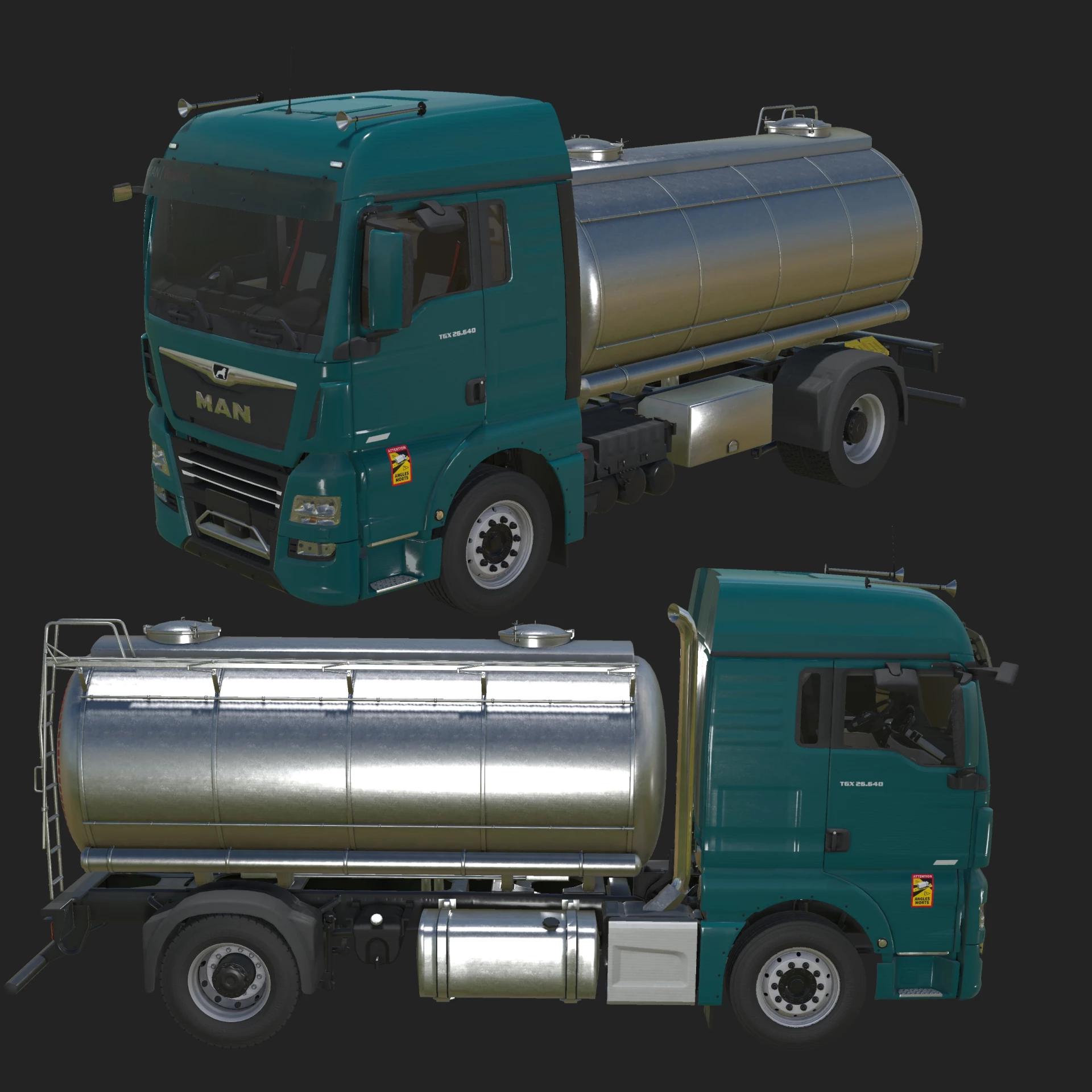 MAN TGX 500 CV  4x2 / Milchtransport