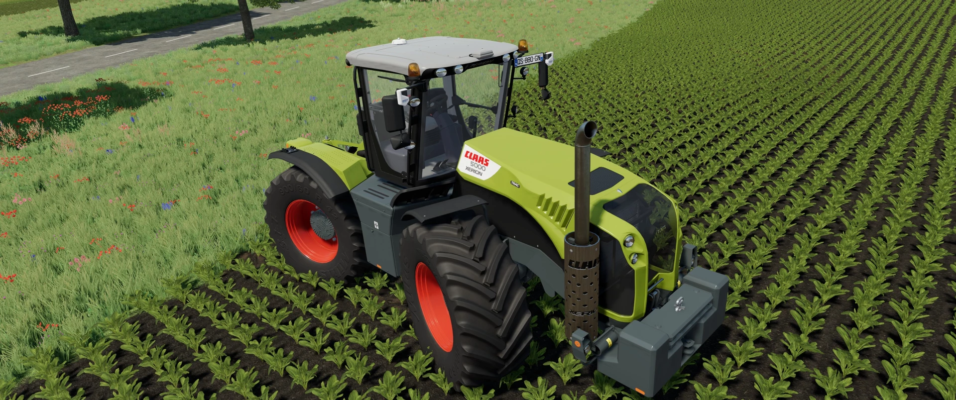 CLAAS Xerion 5000 in FS22