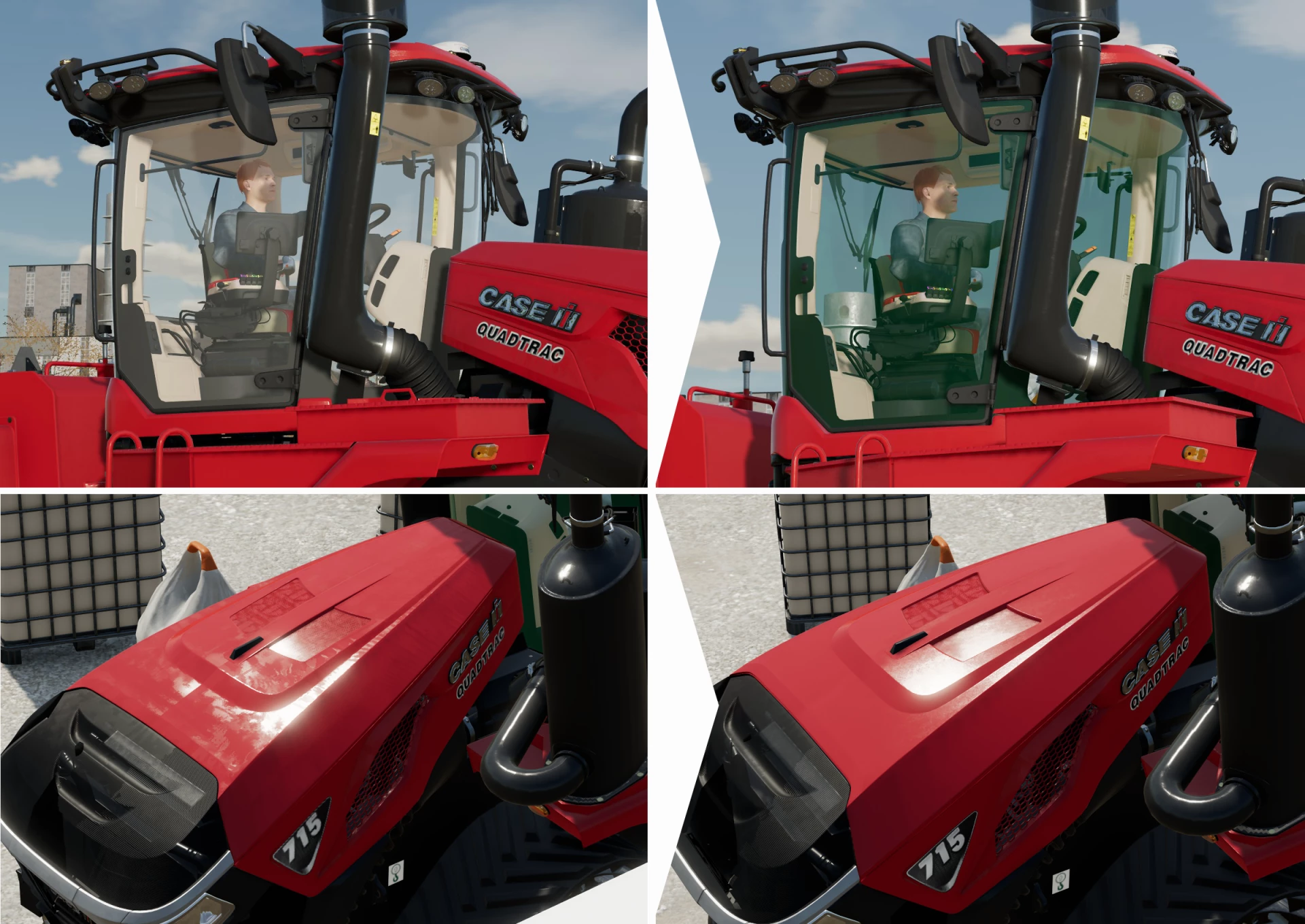 Attempting to improve CASE IH STEIGER 715 QUADTRAC
