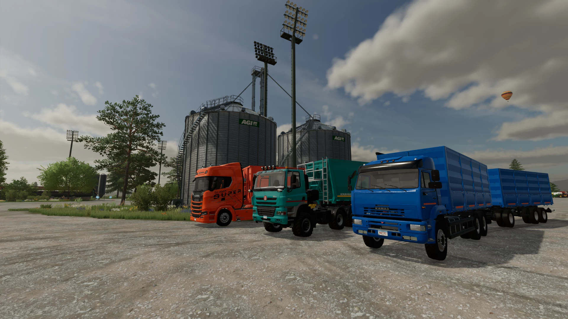 Brands from different countries work together