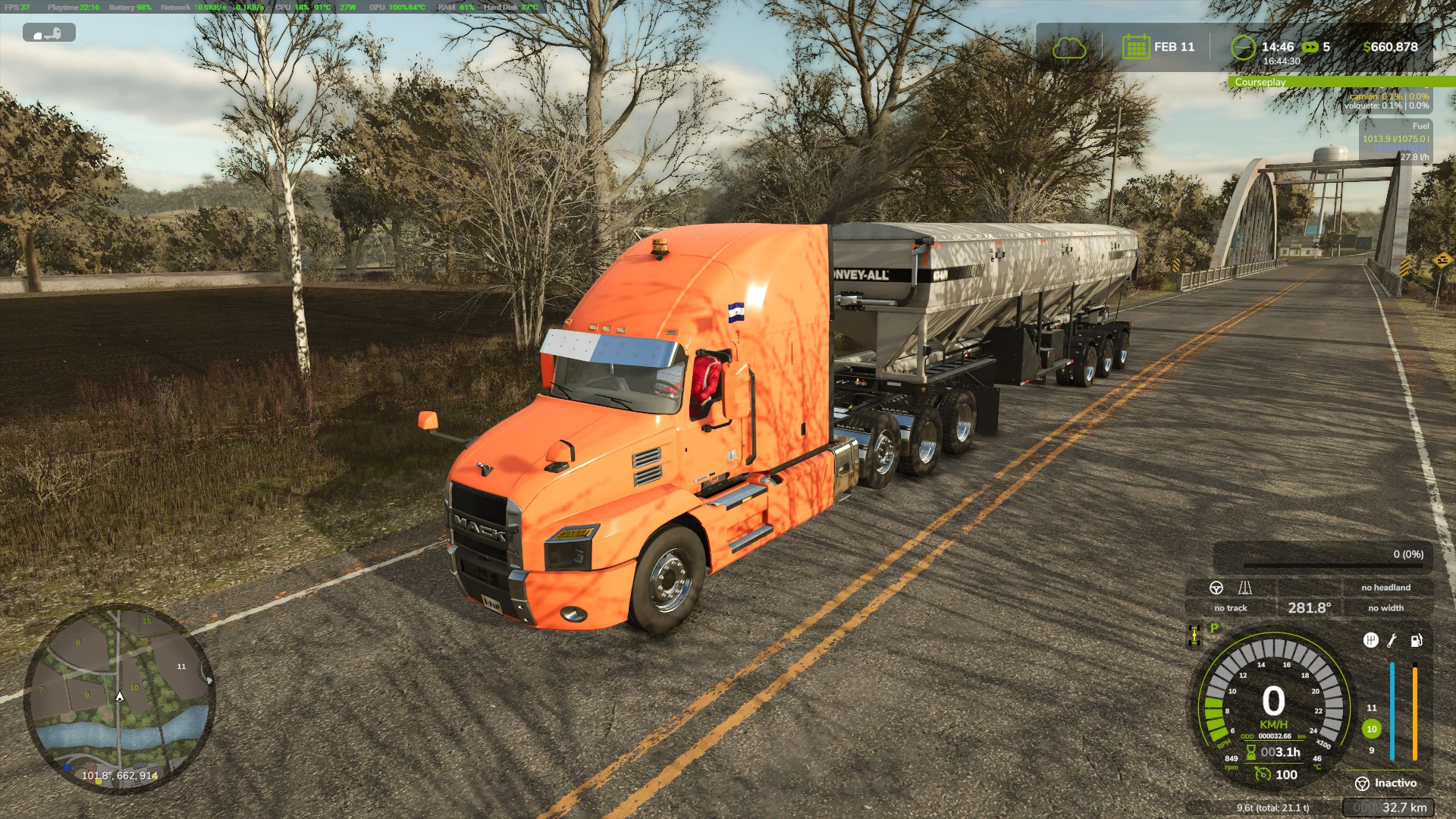 Mack anthem TriAxle FS25