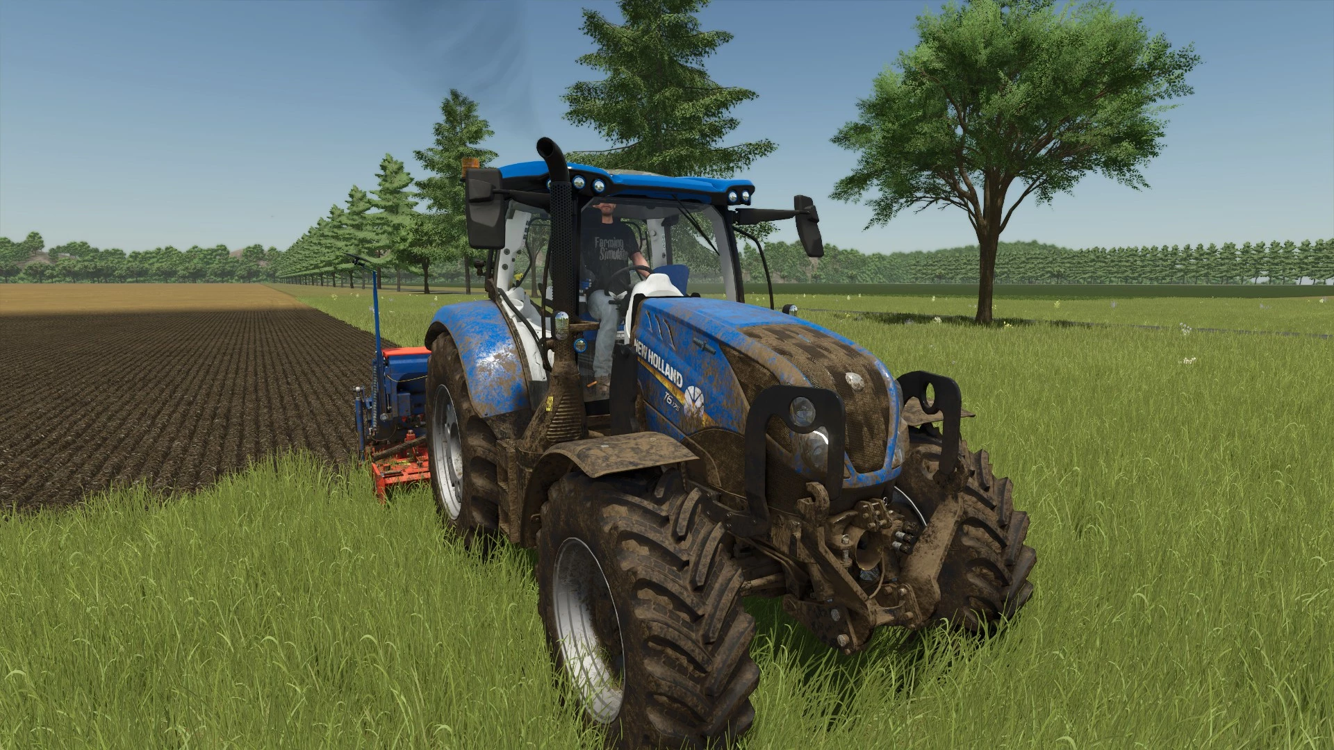 Semis de soja sur 125 hectares