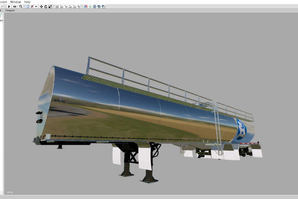 FS25 Canadian Milk trailer