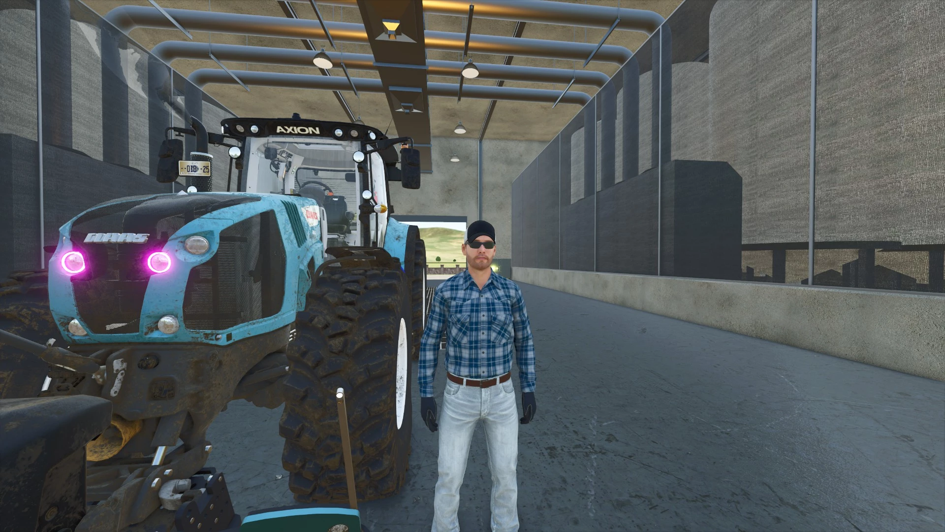 claas axion 8