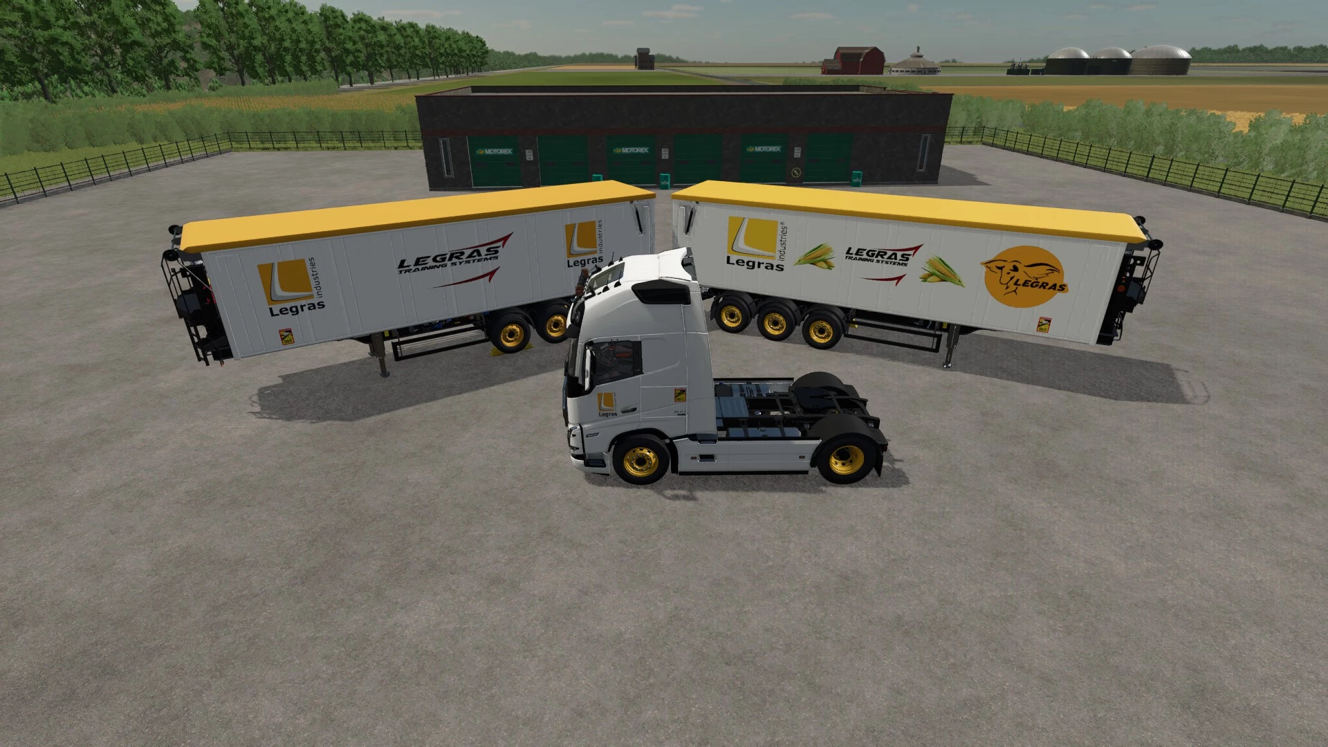 New Truck & Trailers Legras for FS25.