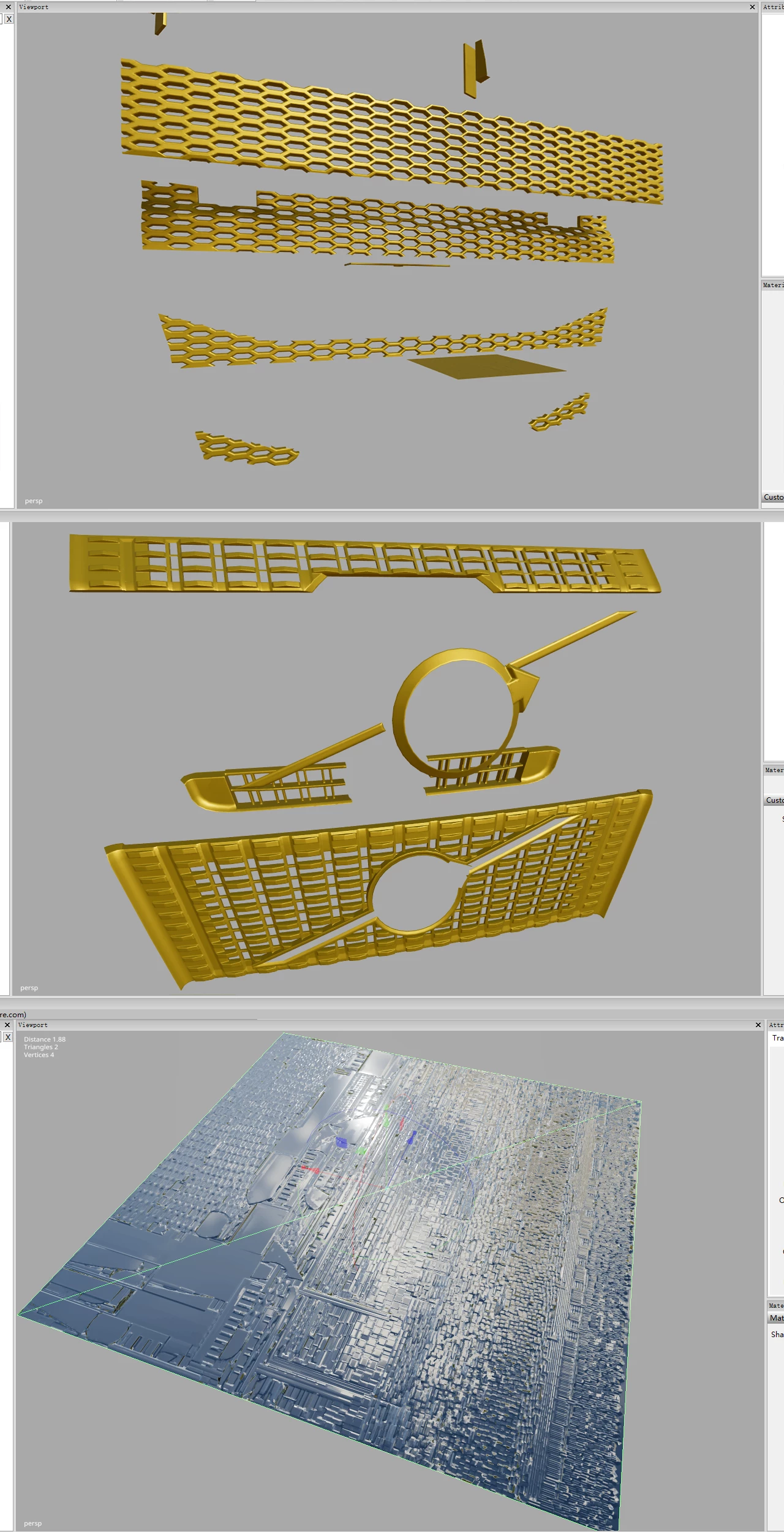 A perfect normal map