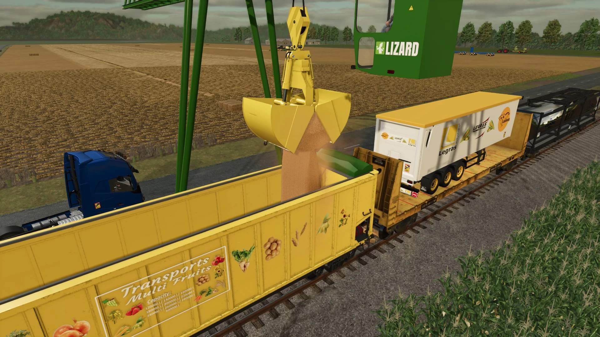 Chargement de wagon 1