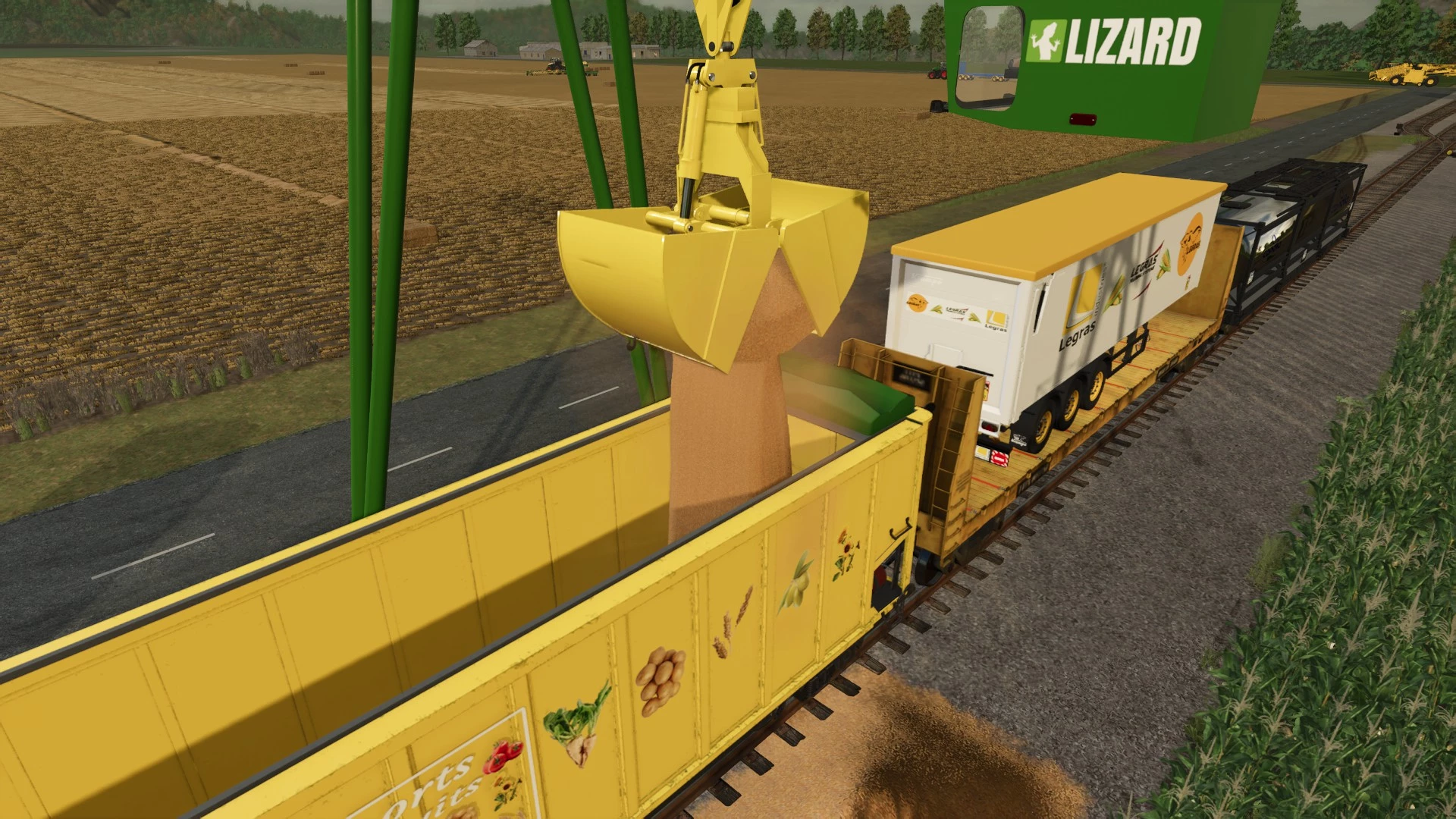 Chargement de wagon 2