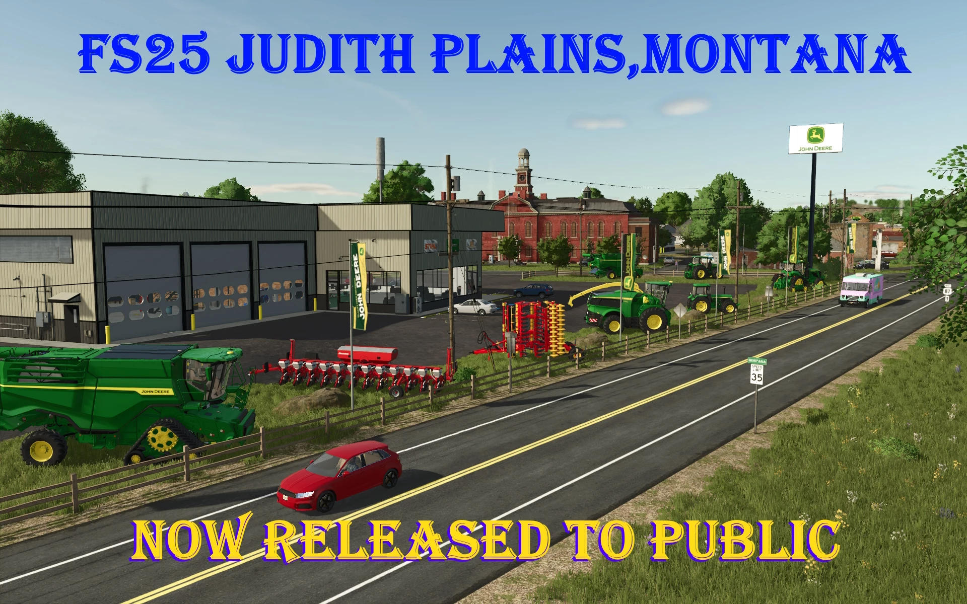 FS25 Judith Plains, Montana 4X is now Released to Public