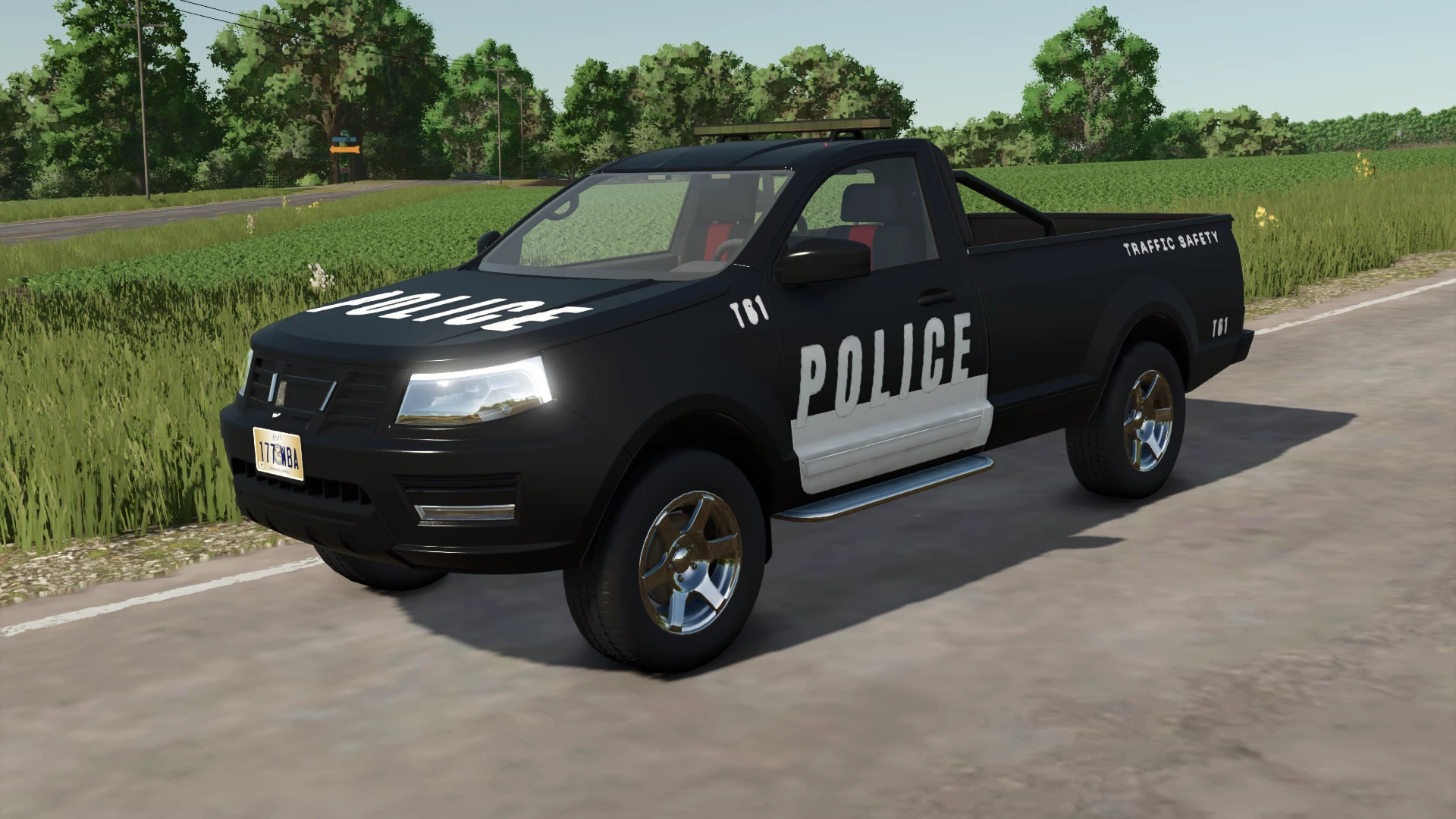New Police Pickup Truck