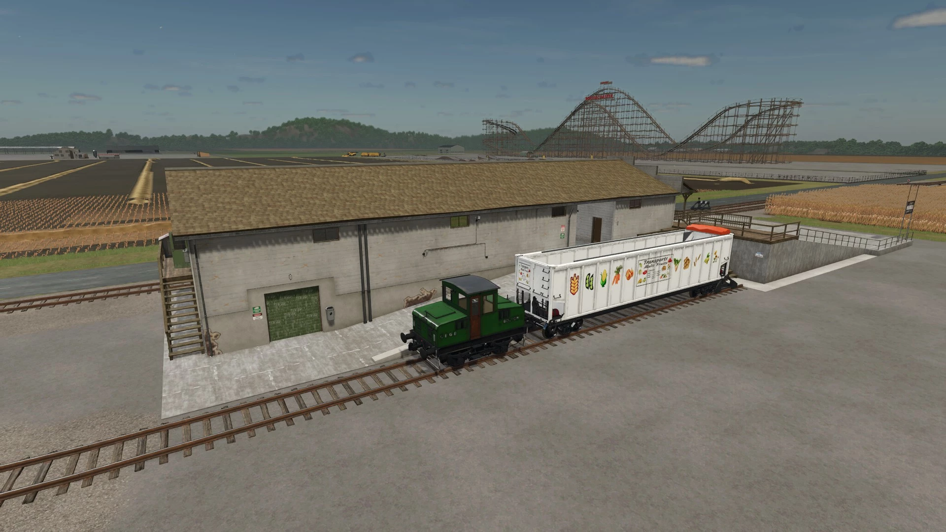 Train station for FS25 to follow.