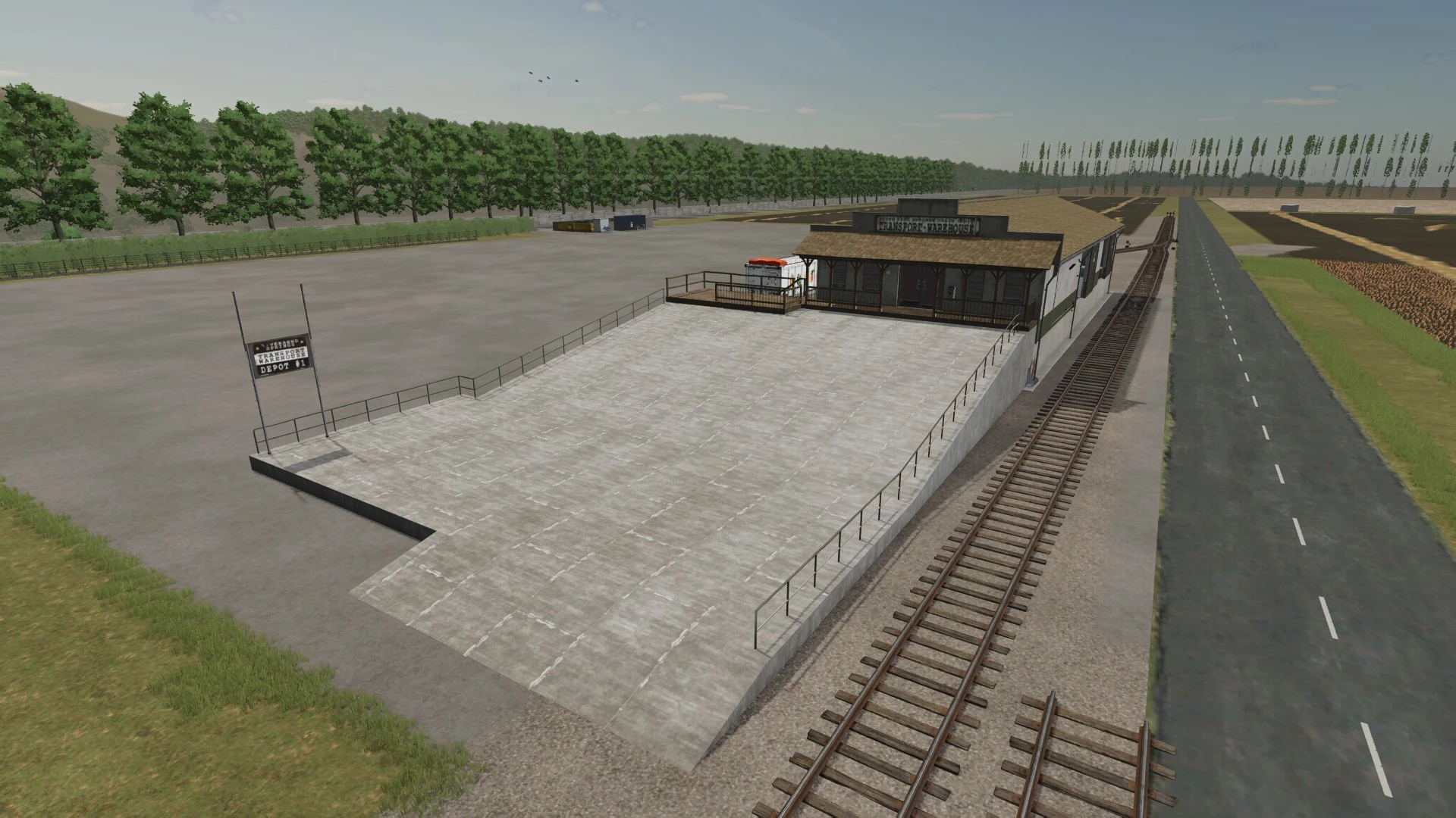 Train station for FS25 to follow.1