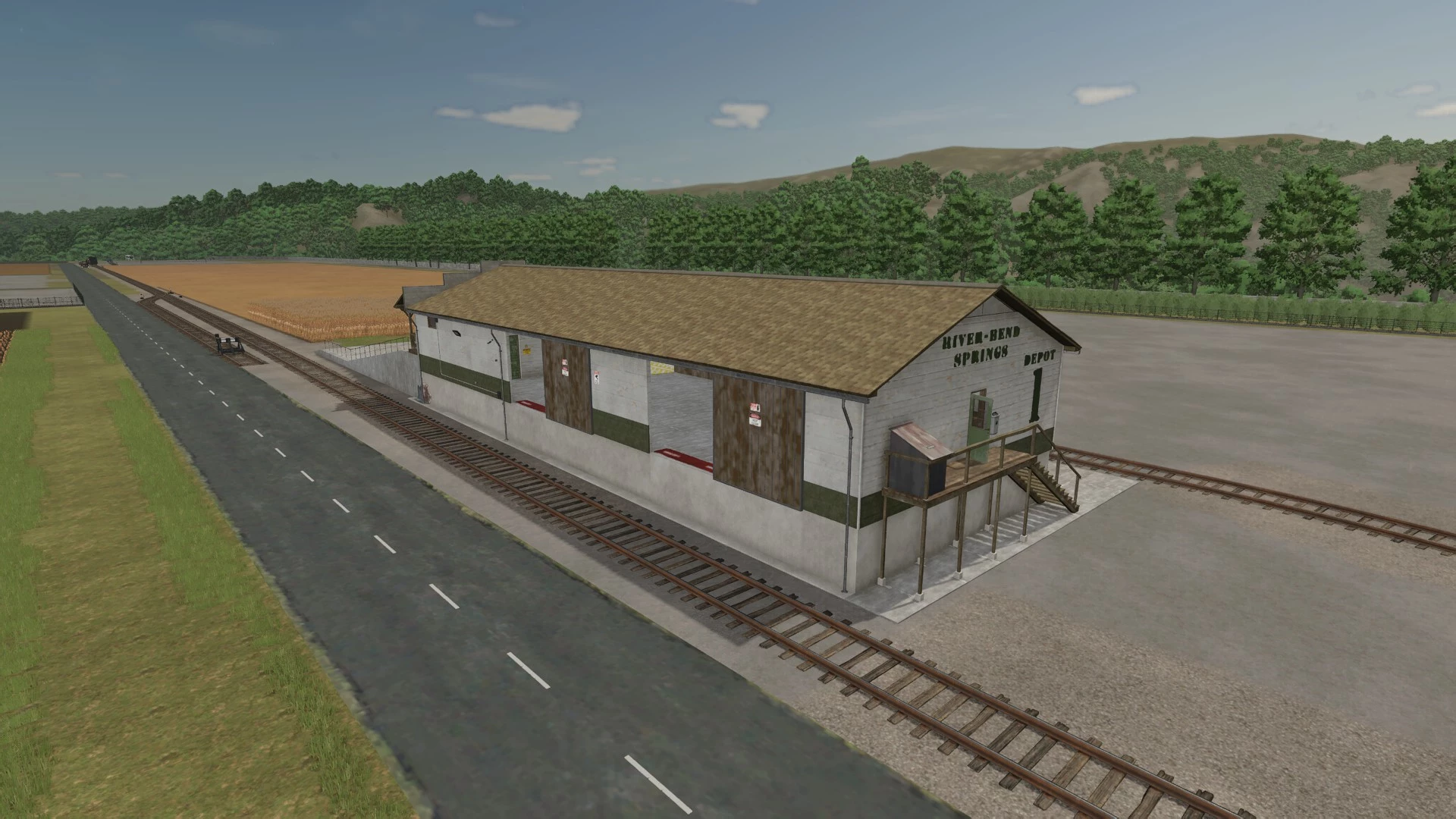 Train station for FS25 to follow. 2