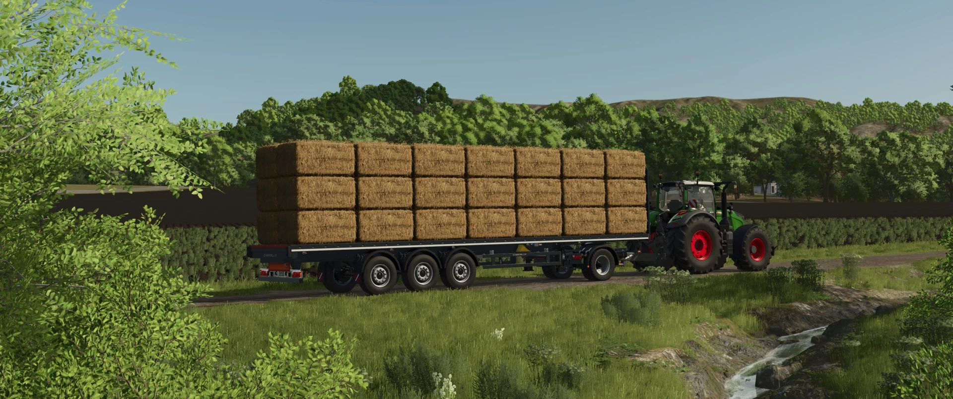 Schwarzmueller Flatbed Semi-Trailer WIP!