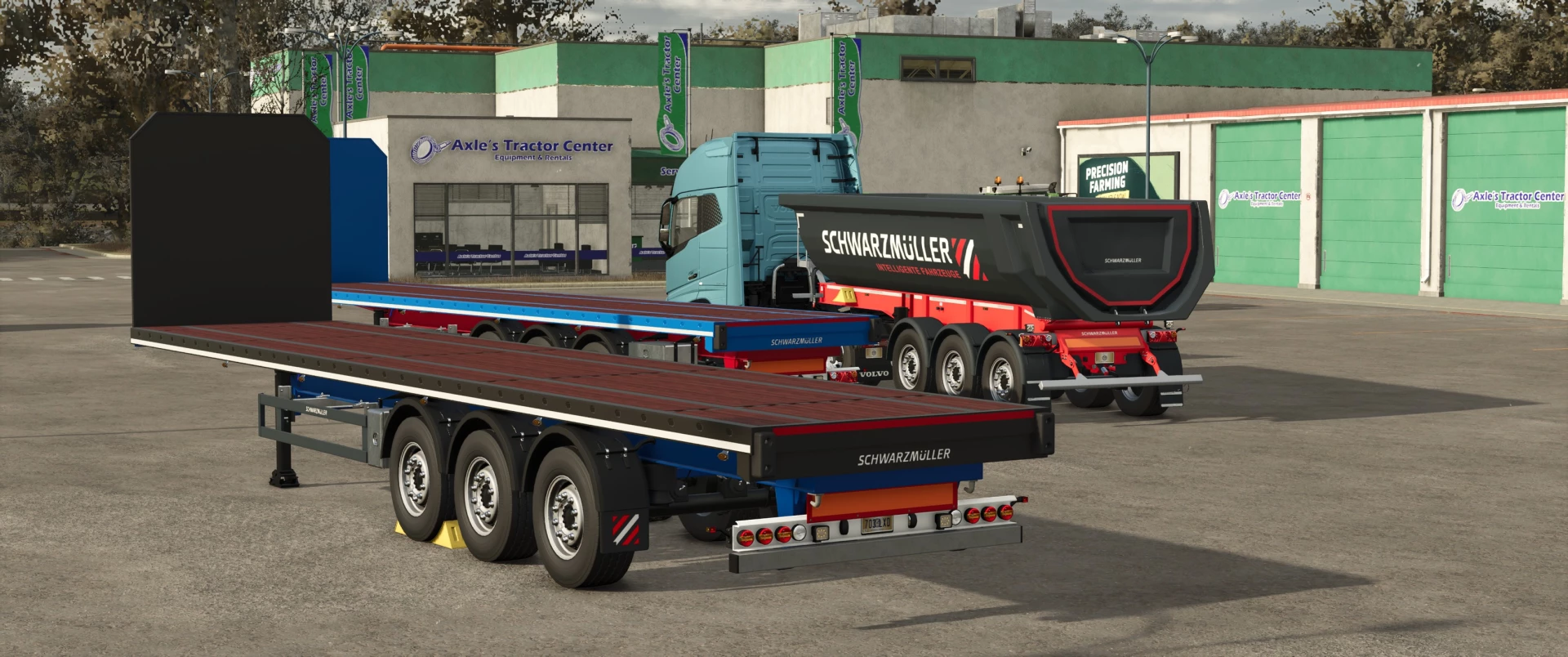 Schwarzmüller tipper semi-trailer