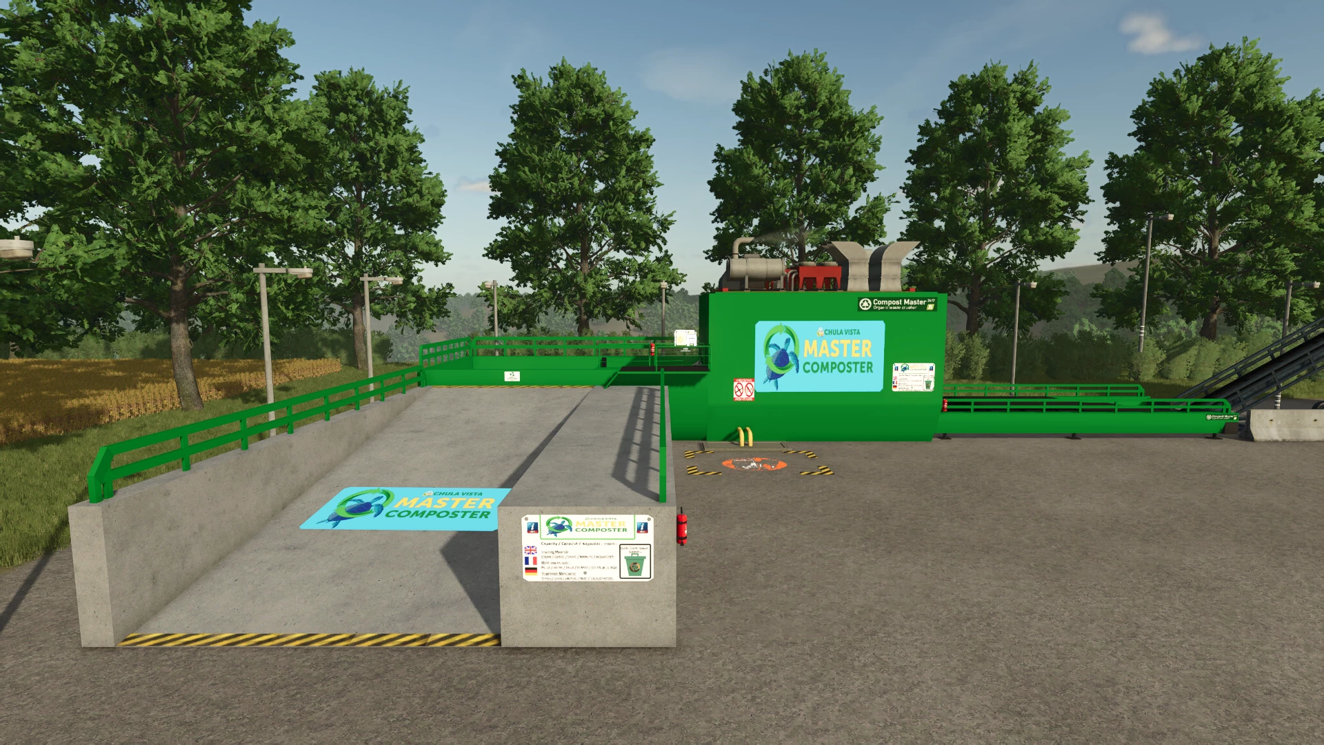 Compost factory /  Usine de compost