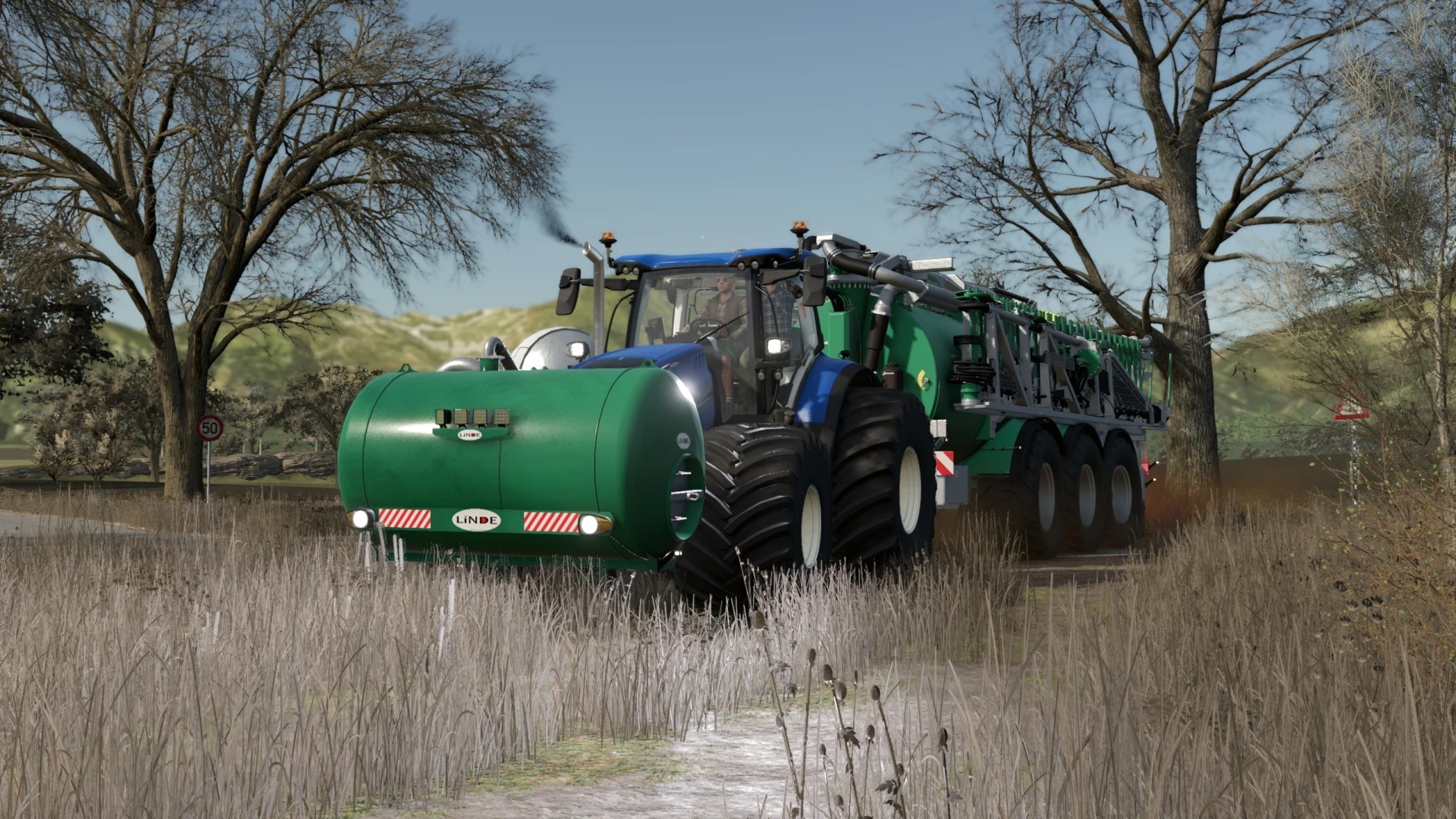 New Holland T7 for the farm