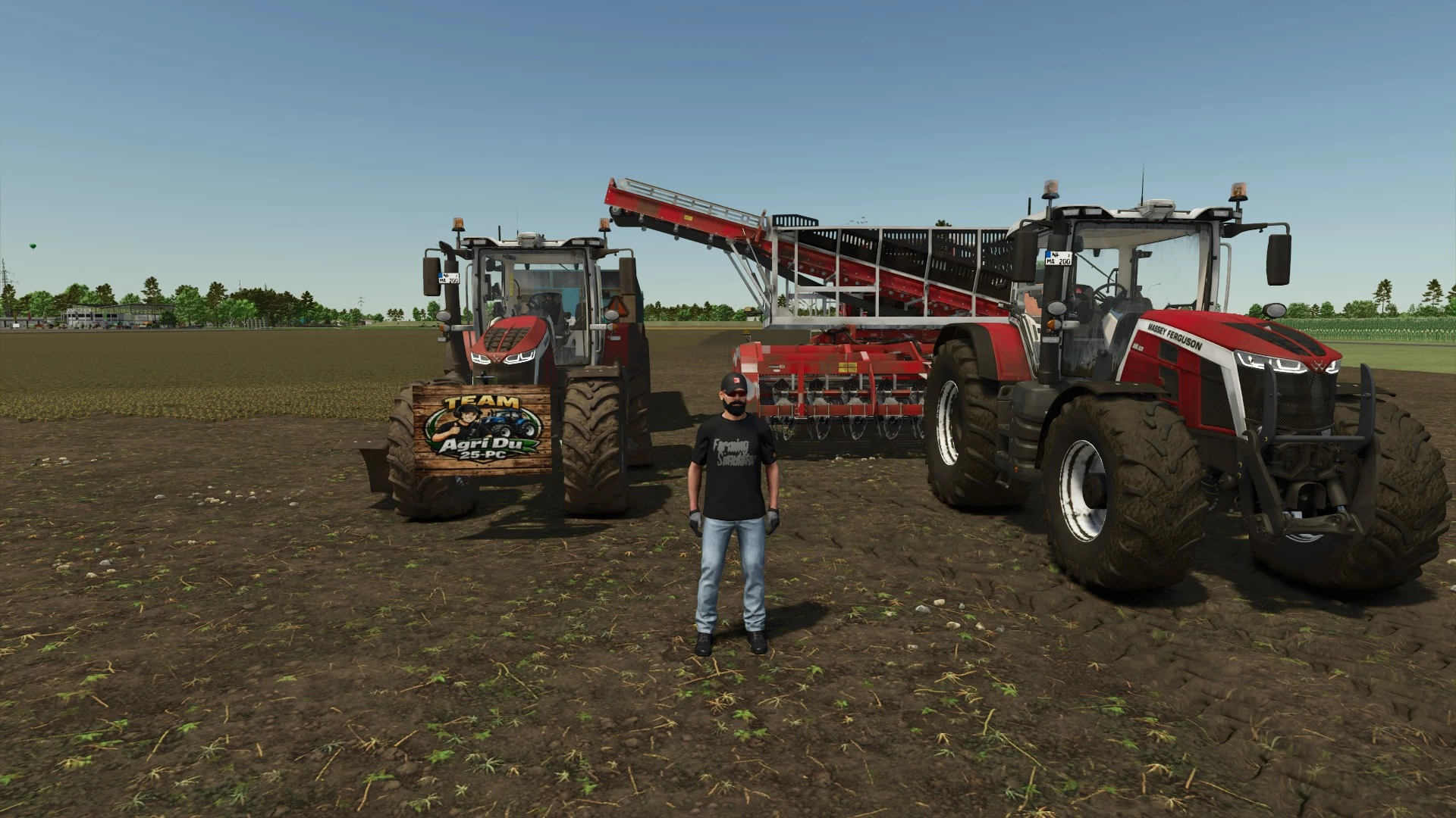 Récolte des oignions