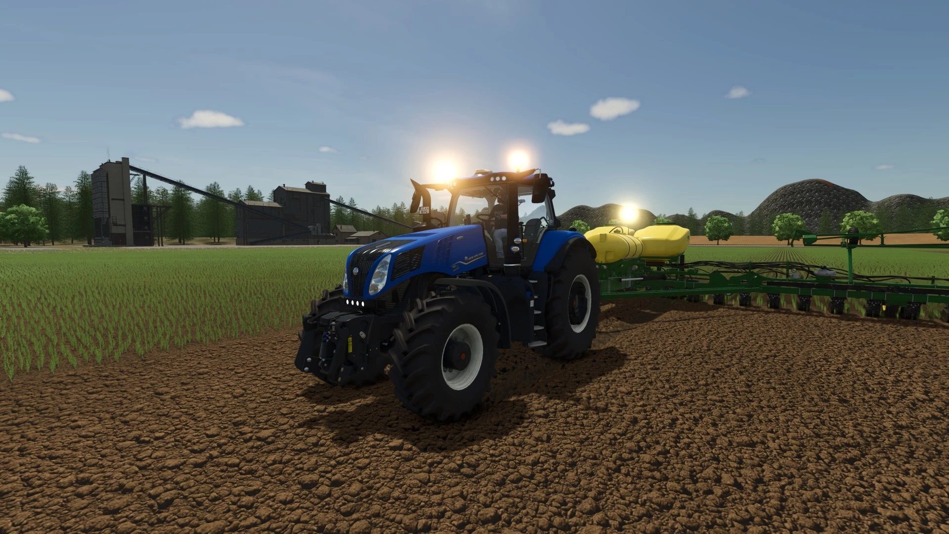 plantation de riz (sans rizière)