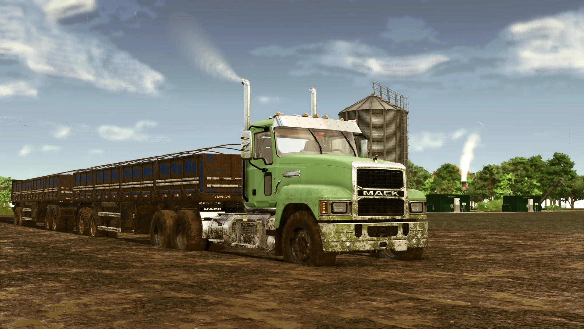 FS25 Mud System Physics with the Mack