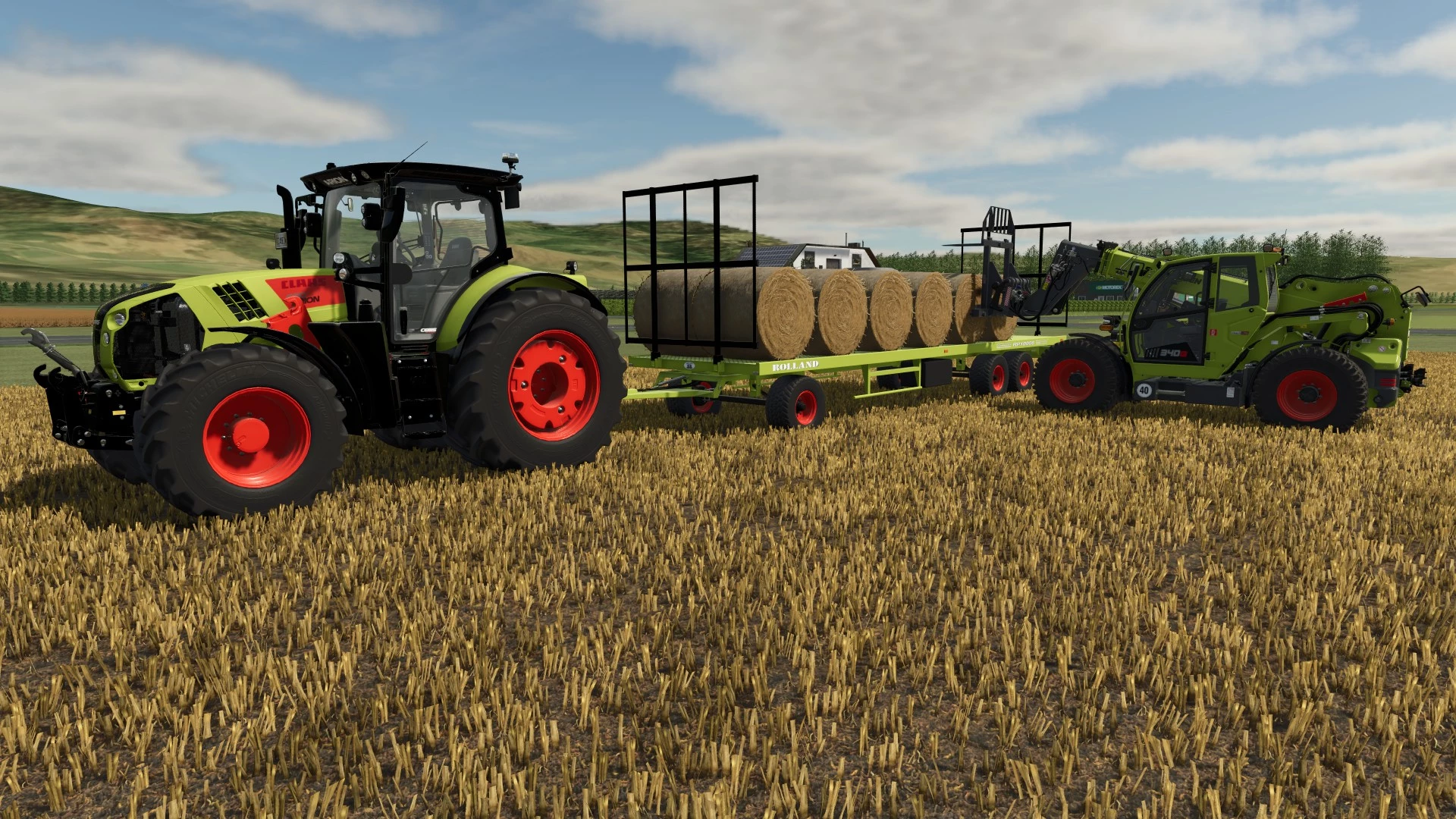 Sennebogen XTR. Claas Arion 6 XTR.