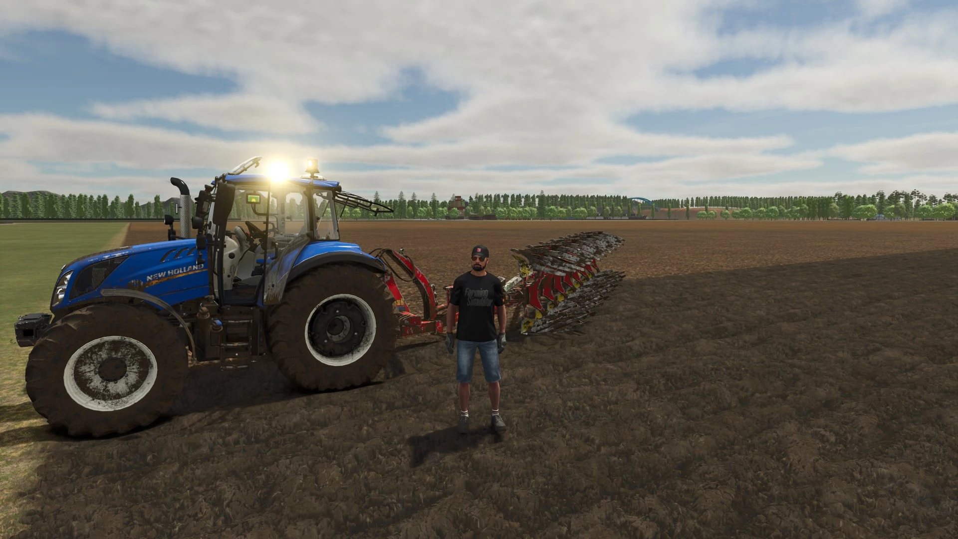 Labour New-holland XTR  Ferme De Gal