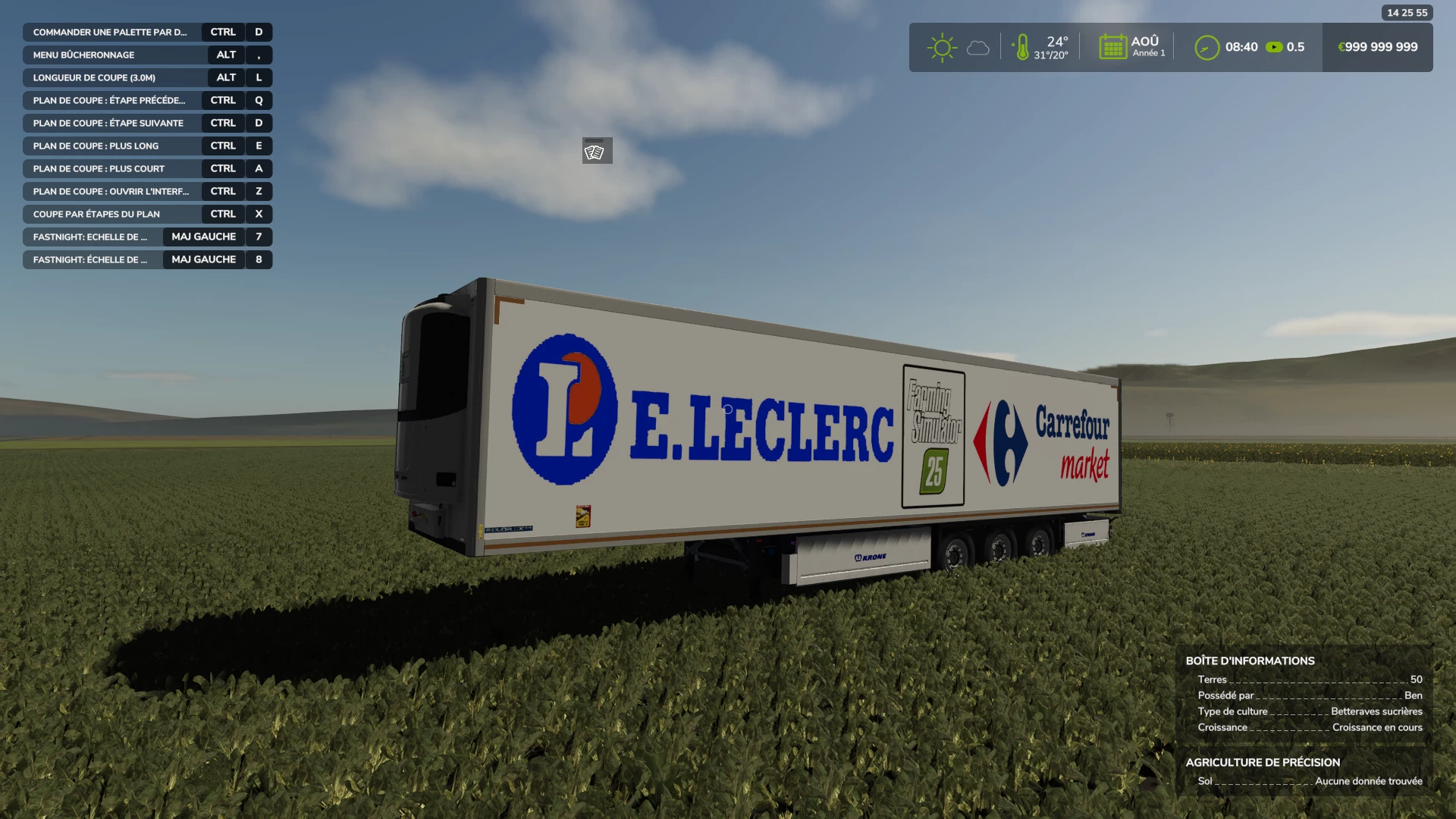 Remorque E.Leclerc / Carrefour market