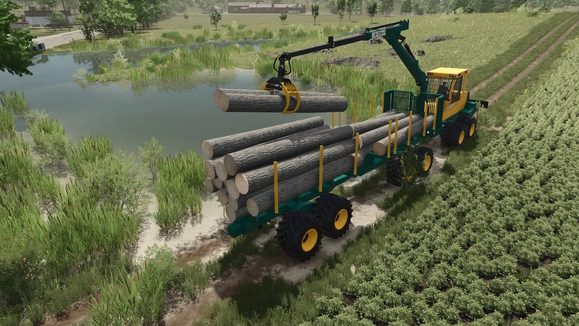 The Logflex Forwarder Trailer