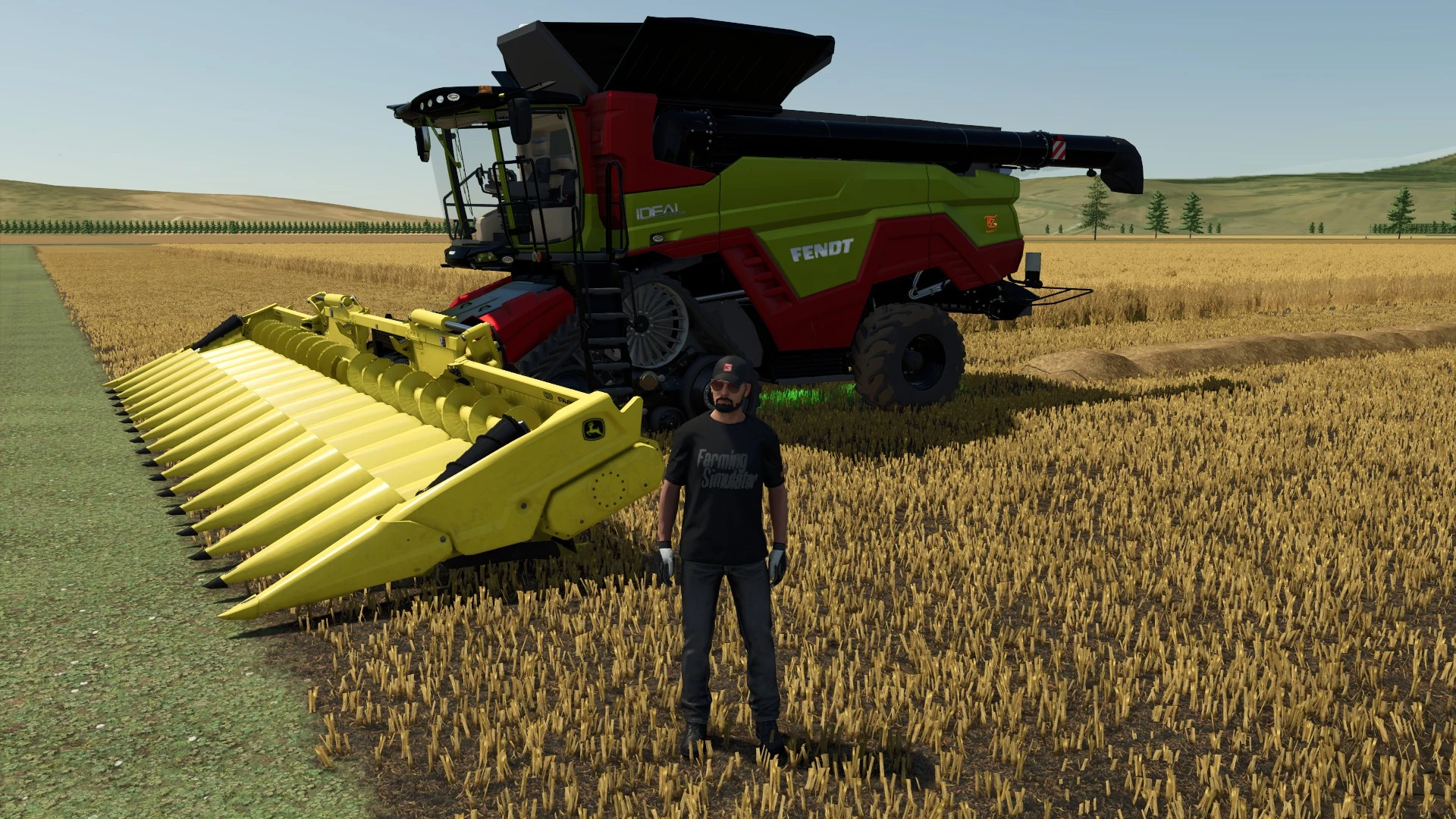 Moisson d'avoine