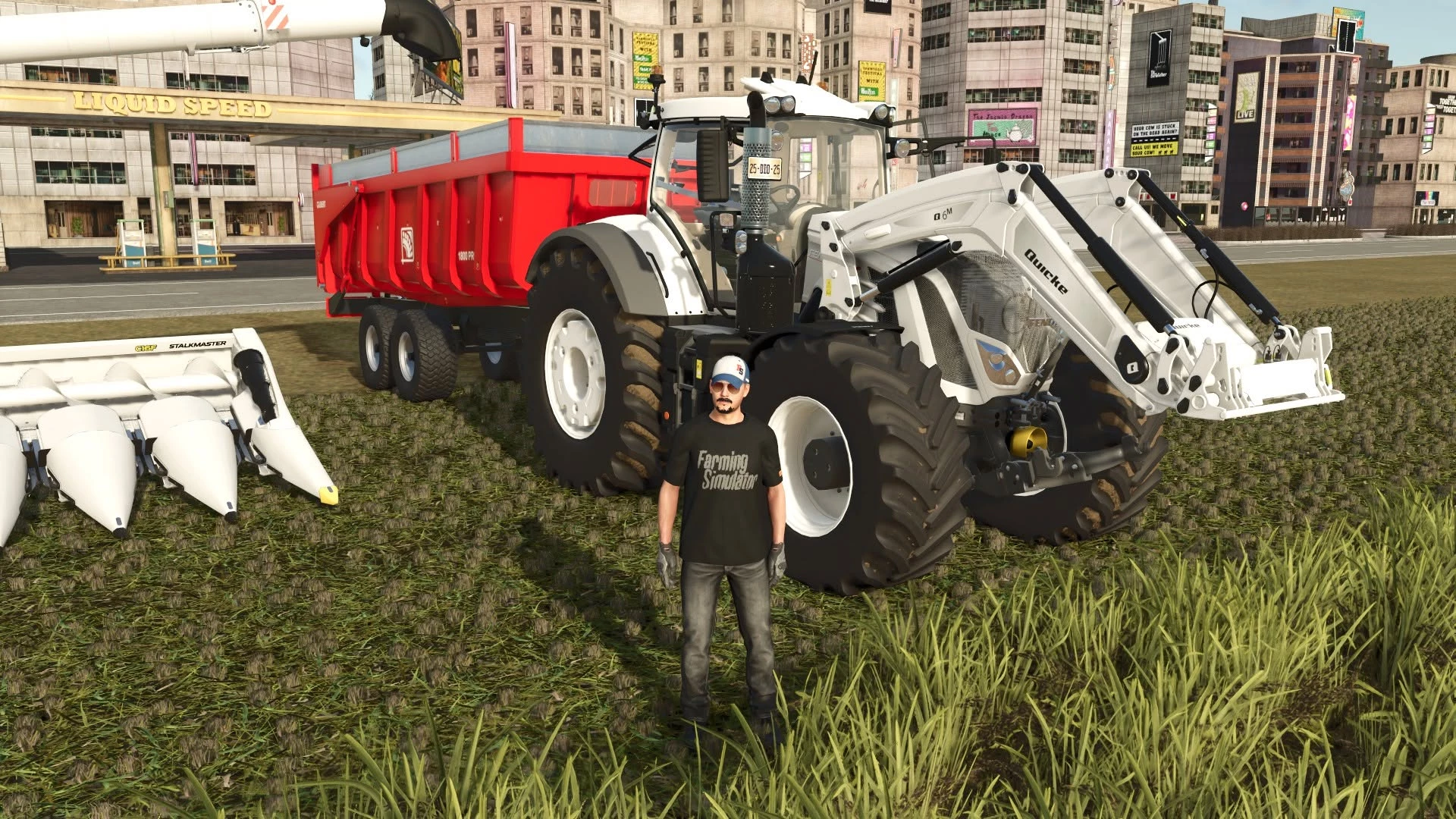 Fendt 975 S6 + Chargeur