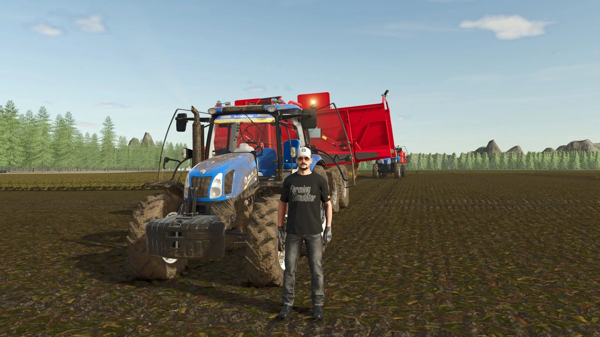 New-holland TR.6 aux patates