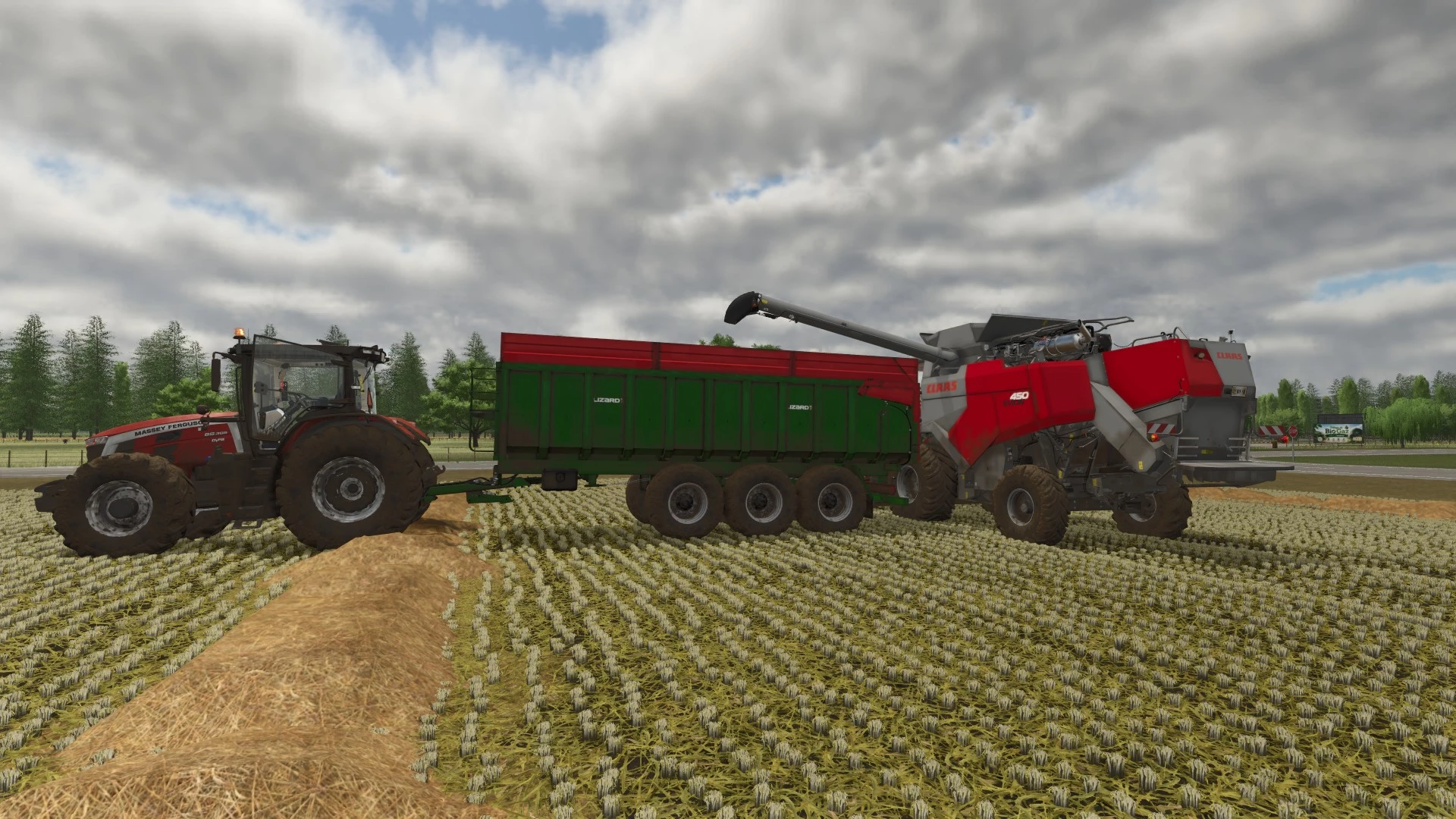 mod Evion 450+ Multifruit. Massey 8S 320 X.T.R.