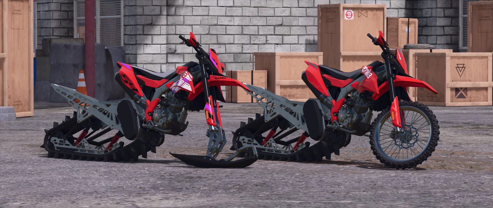 The Aprilia RX