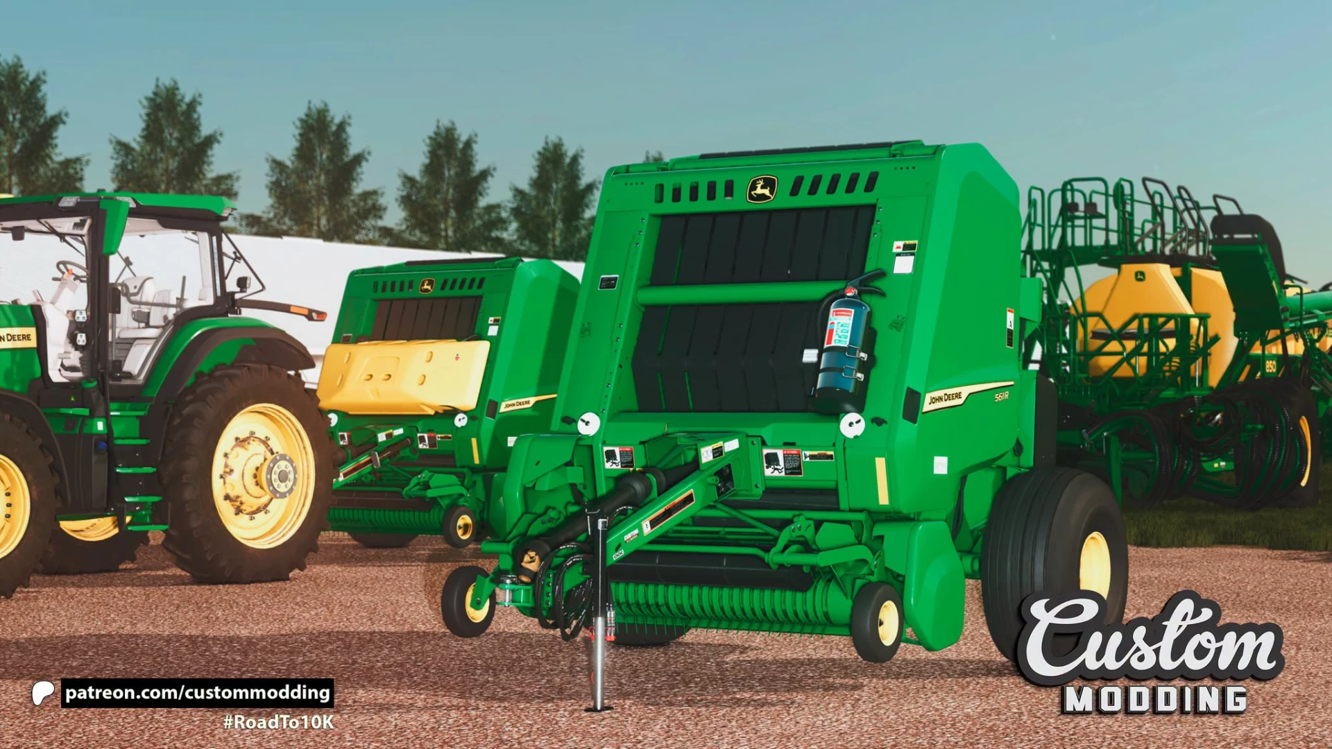 John Deere 561R Round Baler